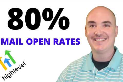 increase email open rates with gohighlevel review