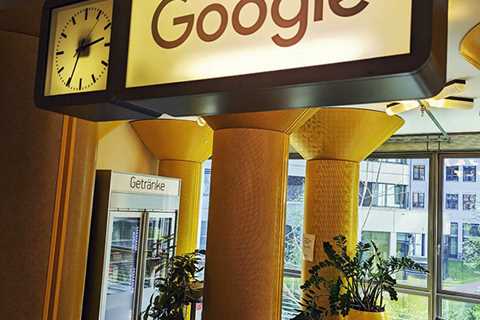 Google Train Station Clock