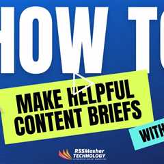 How to make helpful content briefs with Frase