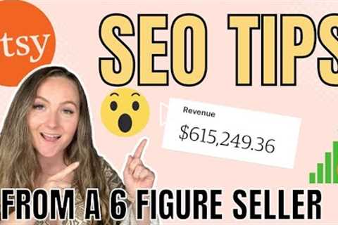 ETSY SEO 2022 🔥 4 TIPS TO IMPROVE YOUR SEO | How to Sell On Etsy 2022 | Rank Higher On Etsy