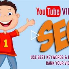 How To SEO YouTube Videos || Rank Your YouTube Video In 2022 || Best Keyword Research  For YouTube