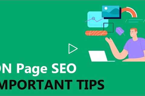 ON Page SEO == 10 Important tips