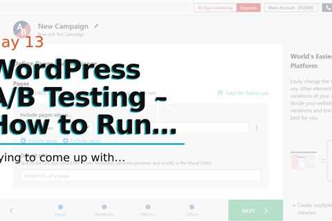 WordPress A/B Testing – How to Run Split tests in WordPress