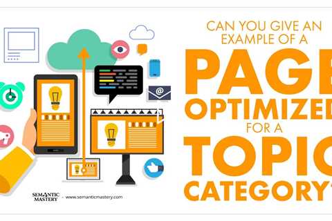 Can You Give An Example Of A Page Optimized For A Topic/Category?