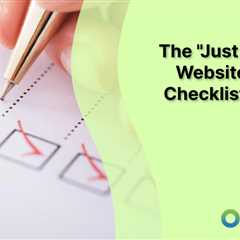 The “Just Do This” Website Launch Checklist for SEO