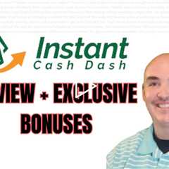 Instant Cash Dash Review Side Hustle Money - Instant Cash Dash Bonus Quick Start Guide