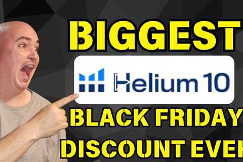 Helium 10 Black Friday Promo code coupon code discount deal Helium10 Black-Friday Review Bonus