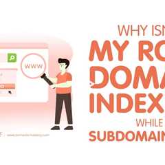 Why Isn't My Root Domain Indexing While Subdomains Do?