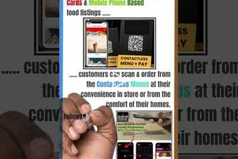 Mobile Menu and Ordering Systems for restaurants