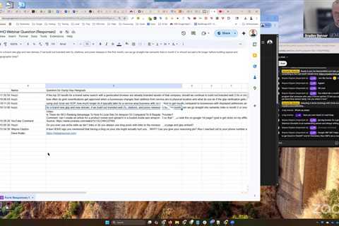 Local SEO Training Q&A - Hump Day Hangouts - Episode 564