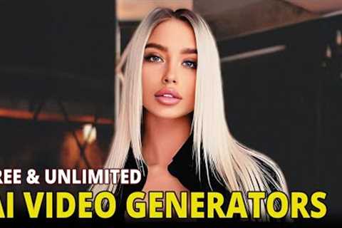 5 FREE AI Video Generators (Text-to-Video + Image-to-Video)