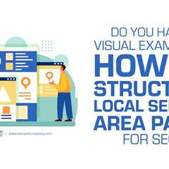 Do You Have A Visual Example Of How To Structure Local Service Area Pages for SEO?